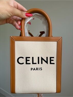 Celine Mini Cabas Tote with Strap